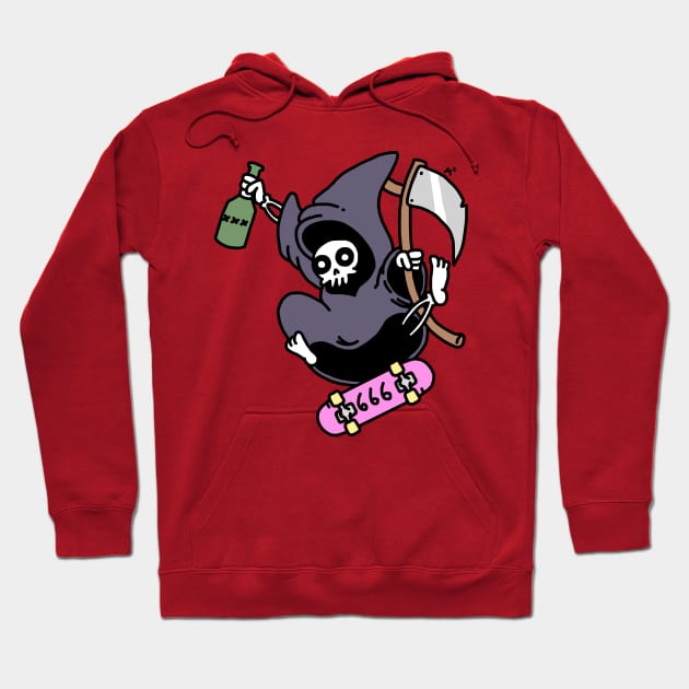 Skate Or Die Hoodie by ControllerGeek